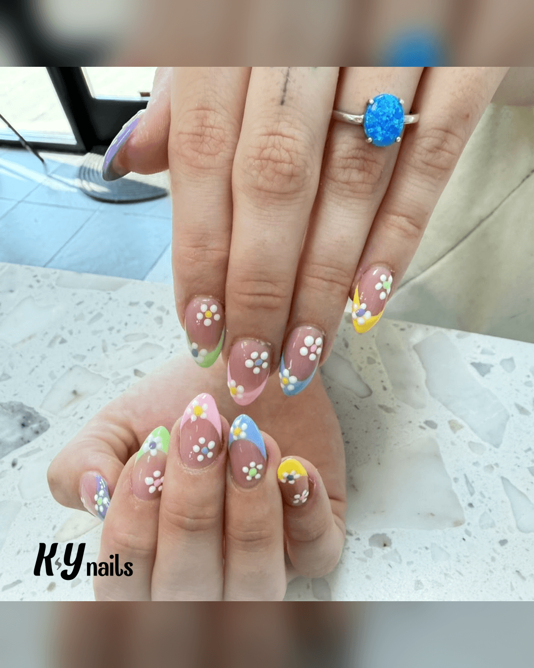 Nail design from K-Y Nails