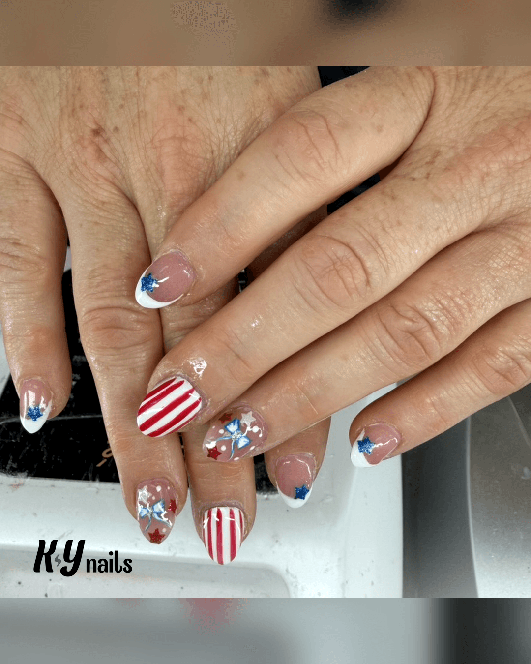 Nail design from K-Y Nails