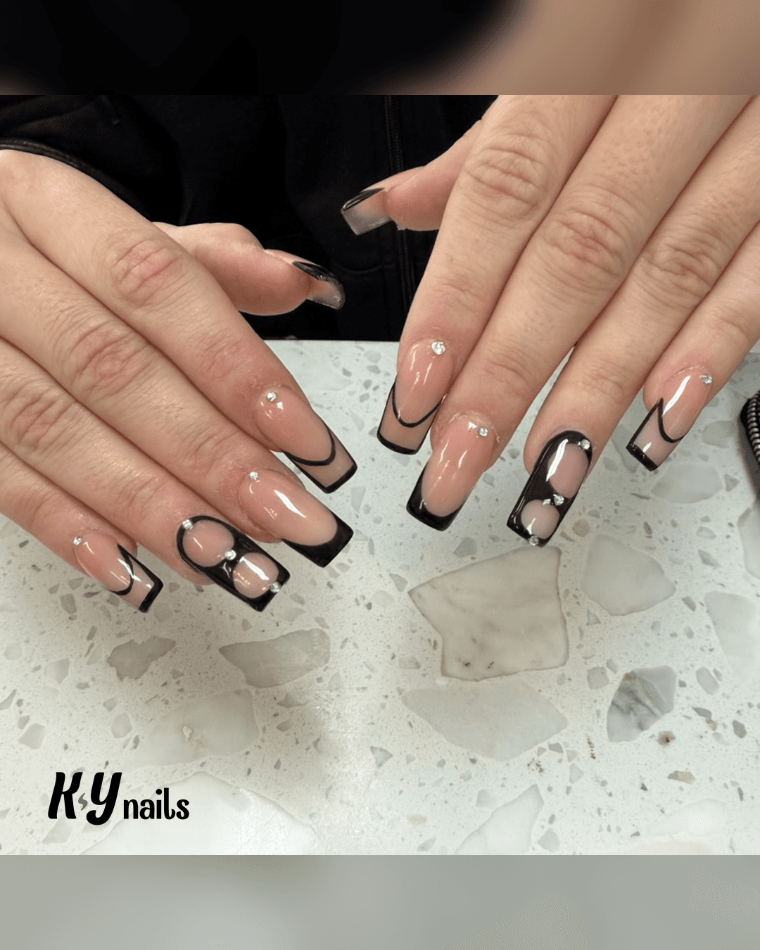 Nail design from K-Y Nails