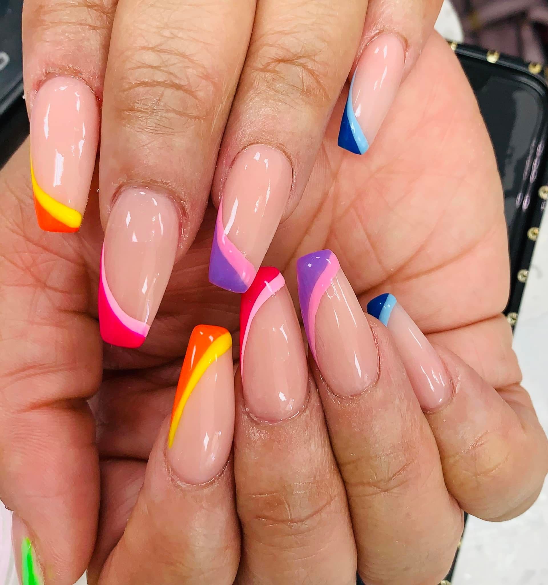 Nail design from K-Y Nails